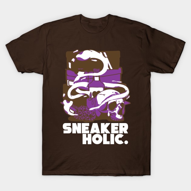 Sneaker Holic Wildberry T-Shirt by funandgames